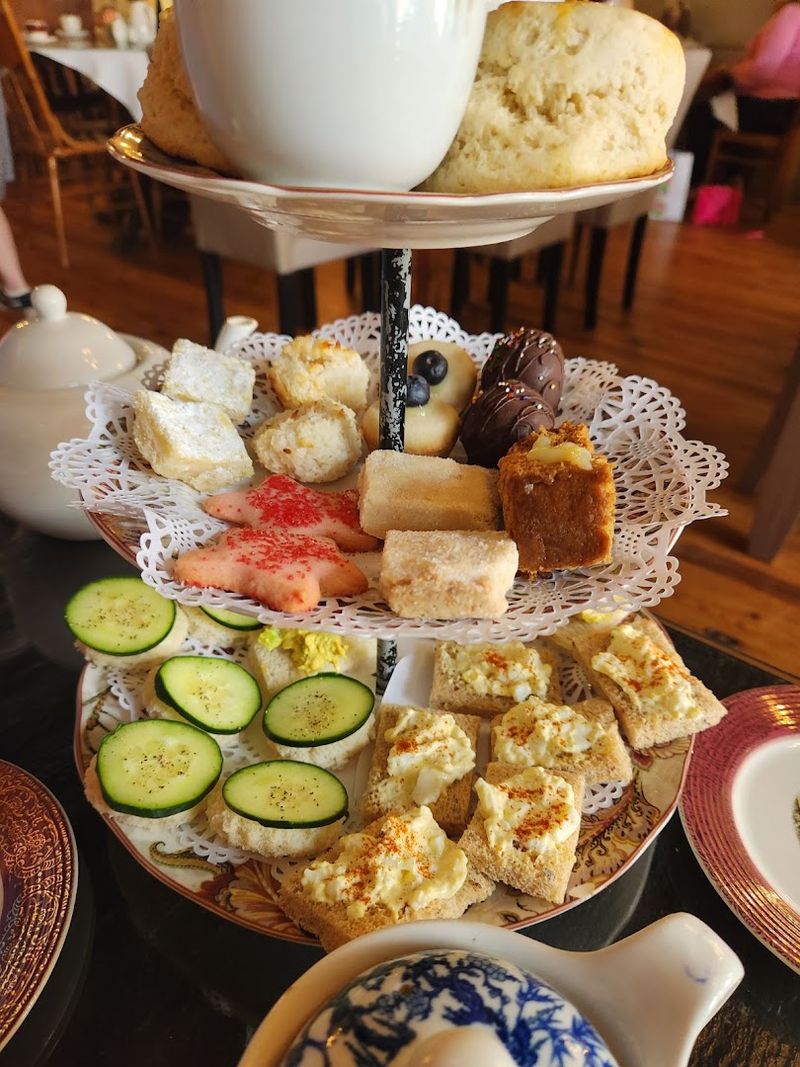 The Afternoon Tea Menu From Top To Bottom