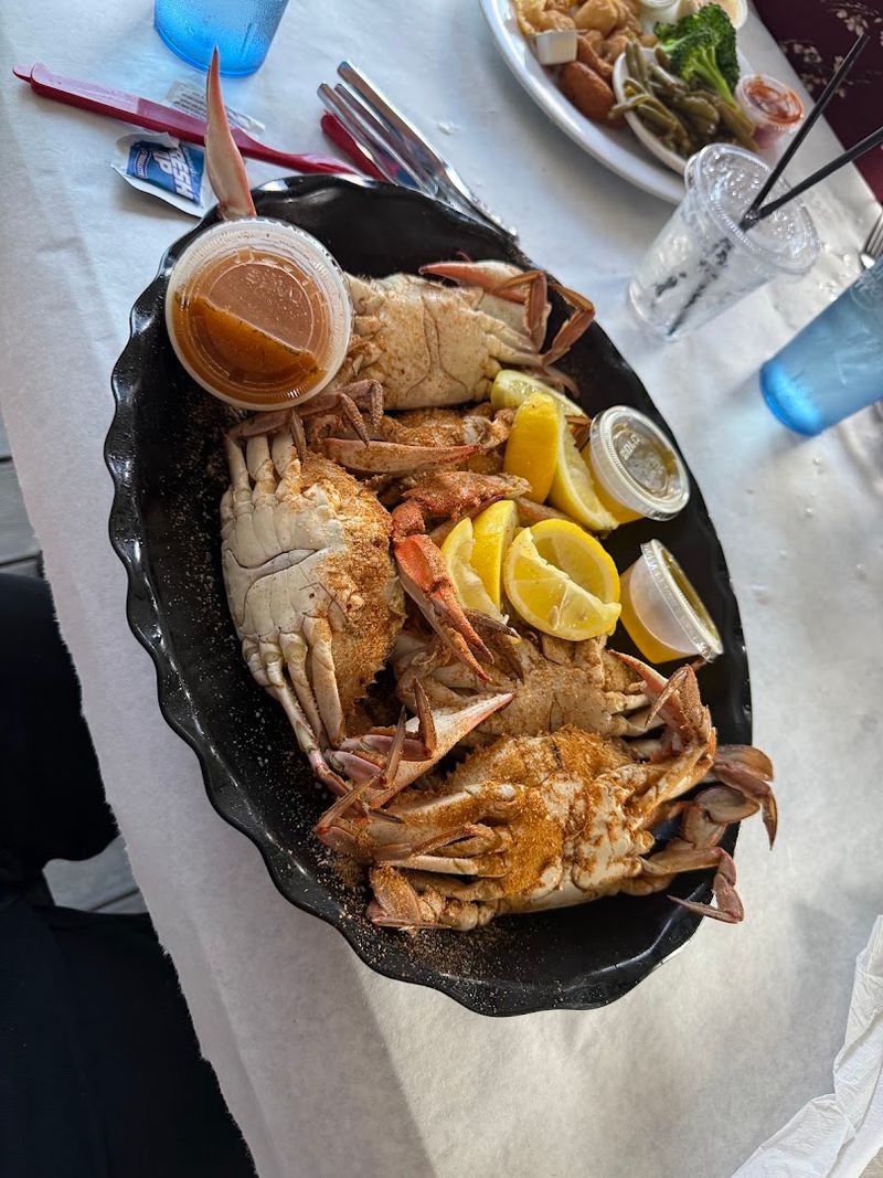 Serious Crab Feasts Can Cover Nearly The Entire Table