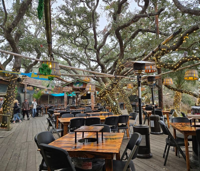 Outdoor Seating Along The Water