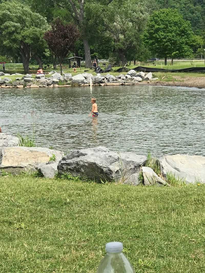 Watkins Glen Beach On Seneca Lake