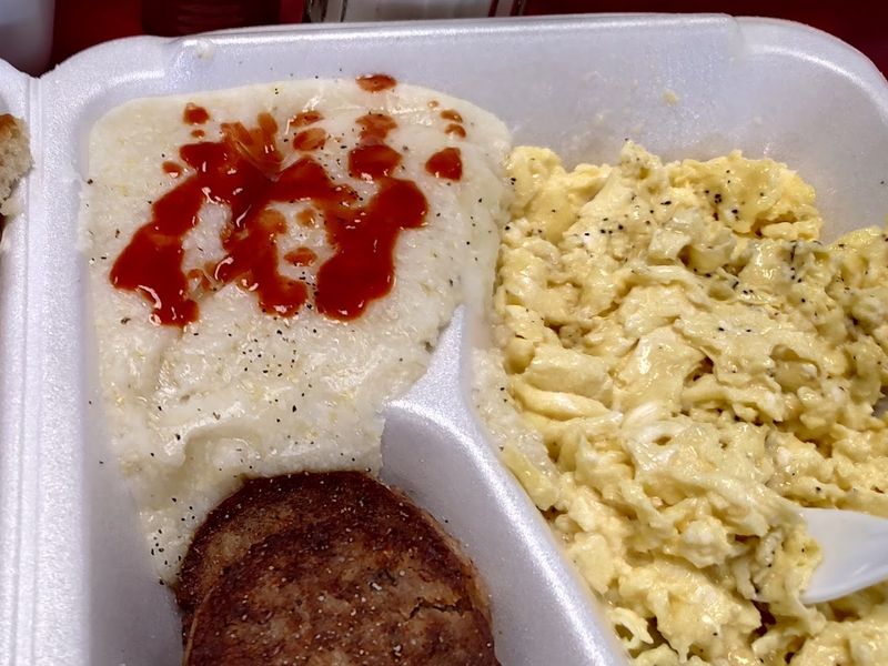 Omelets Hash Browns And Griddled Sausage Fill Out The Breakfast Menu