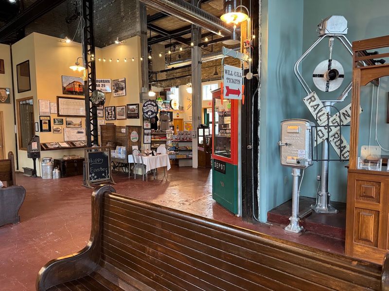 Inside The Museum Depot And Gift Shop