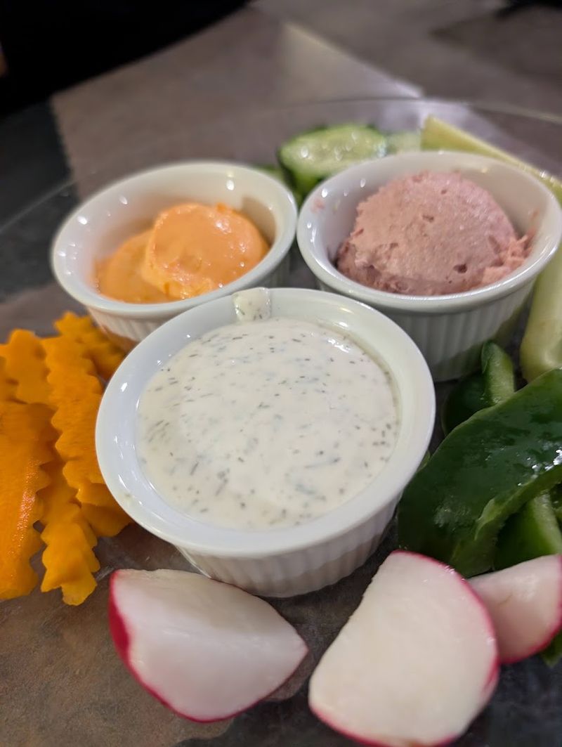 The Relish Tray And Homemade Cheese That Start Everything Right