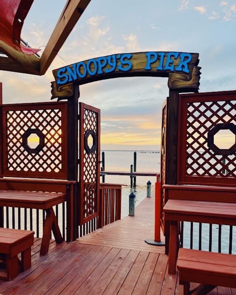 Snoopy's Pier