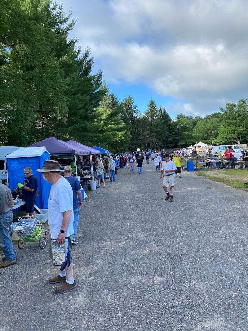 An Outdoor Gathering Of Goods And Company
