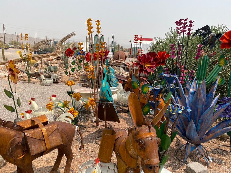 Metal Yard Sculptures That Stop Traffic