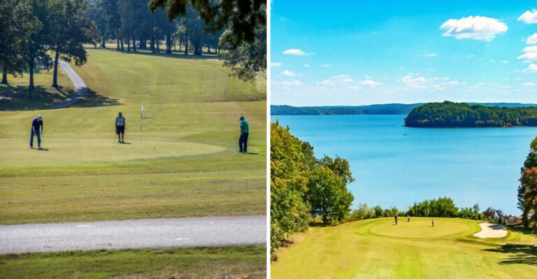 Tennessee State Parks With Golf Courses Surrounded By Beautiful Scenery