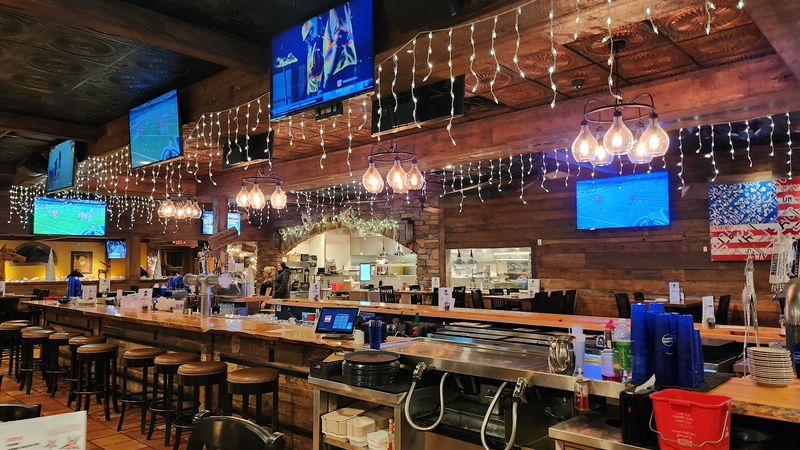The Colorful Dining Room Gives The Restaurant A Lively Feel