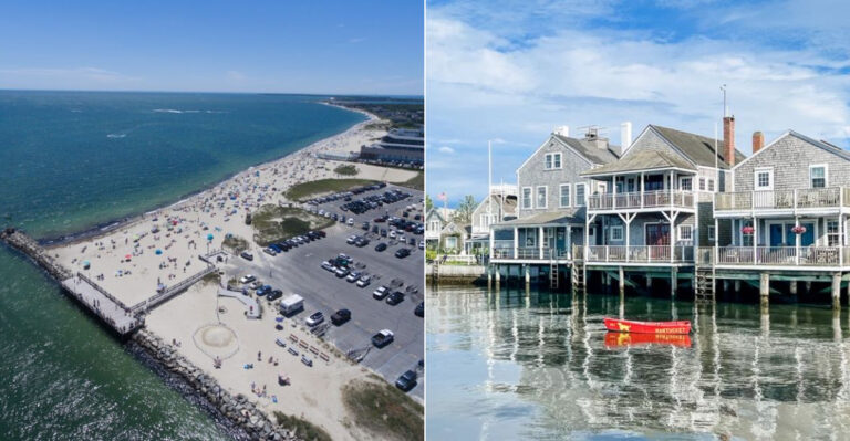 The 11 Massachusetts Beach Towns Perfect For Walking Between The Beach, Shops, And Ice Cream