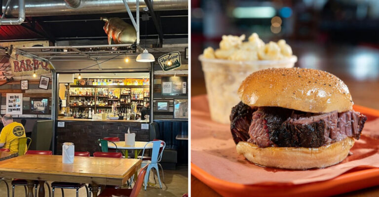 The Beef Brisket At This Tiny Oklahoma Smokehouse Is Worth Crossing State Lines For
