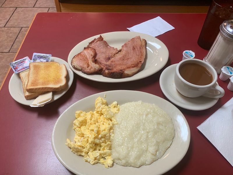 Creamy Grits Complete The Traditional Southern Breakfast