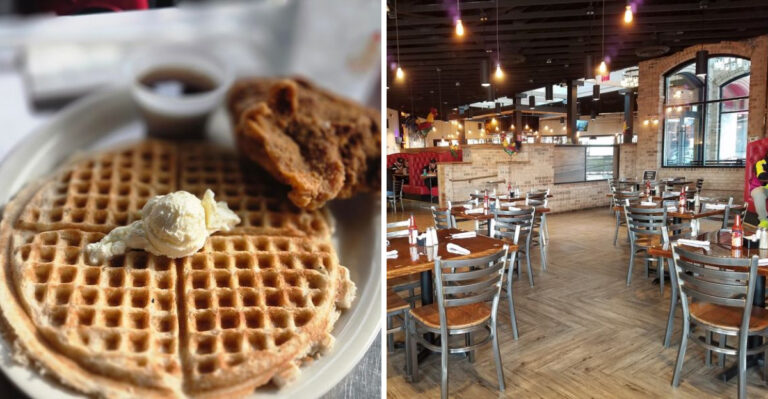 The Chicken And Waffles At This Nevada Restaurant Are Out-Of-This-World Delicious