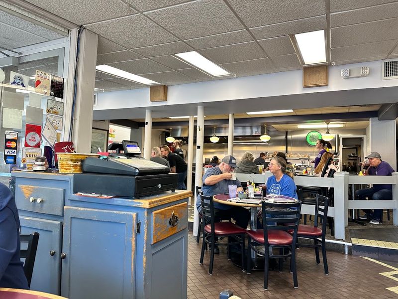 The Classic Diner Feel Inside