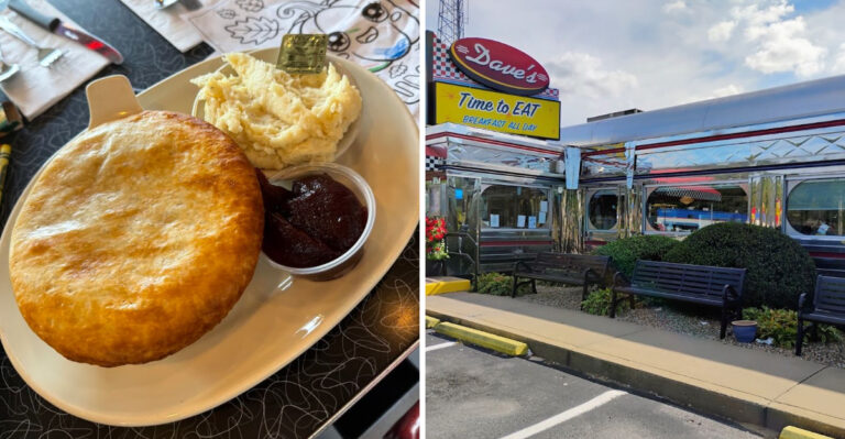 The Chicken Pot Pie At This Massachusetts Diner Is The Ultimate Comfort Meal