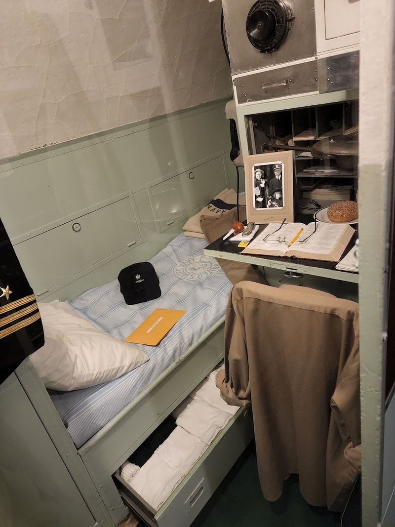 Tiny Bunks Show How Sailors Lived For Weeks At Sea