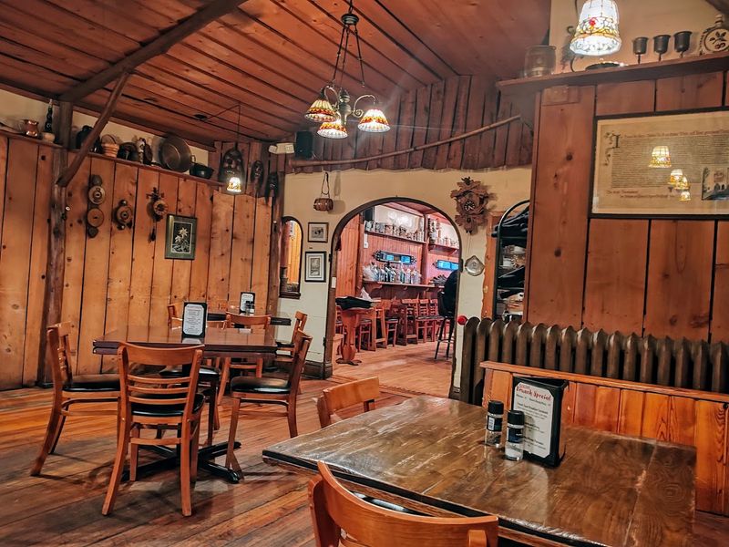 Dark Wood And Old-World Details Set The European Mood