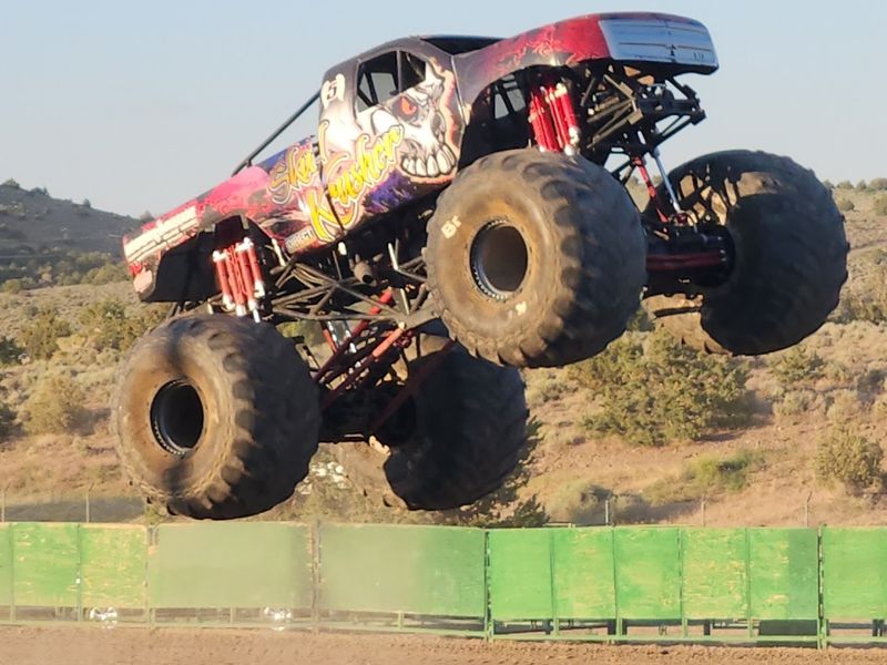 Monster Trucks Roll In For A Crowd-Pleasing Spectacle