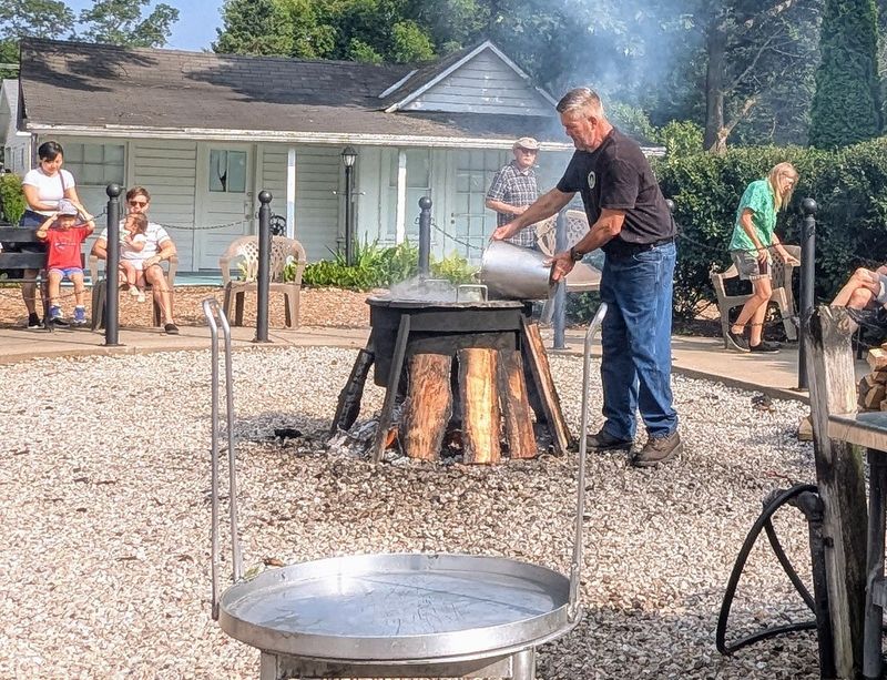 A Giant Kettle Keeps The Cooking Method Old School