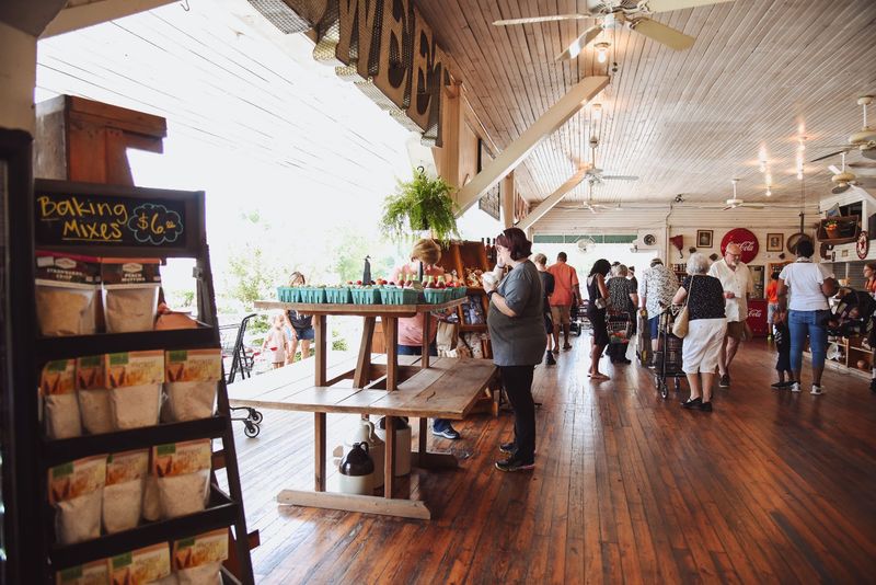 Rocking Chairs Turn The Packinghouse Porch Into A Summer Tradition