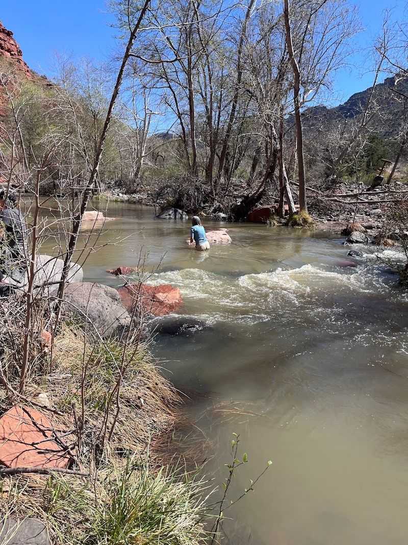 Four Creek Crossings Make The Journey Part Of The Adventure
