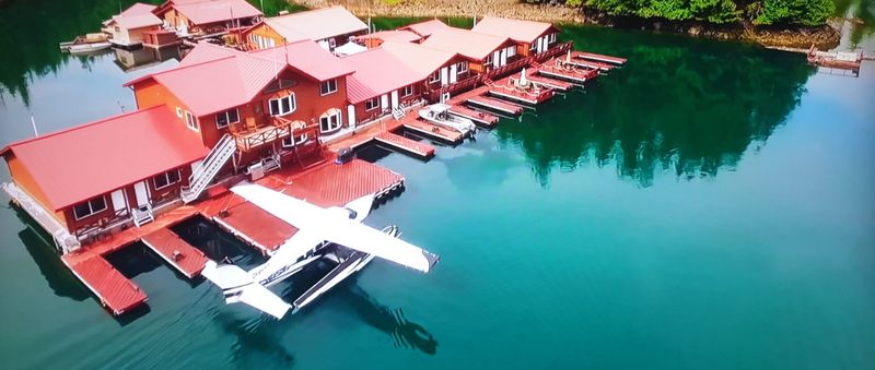 A Lodge That Actually Floats