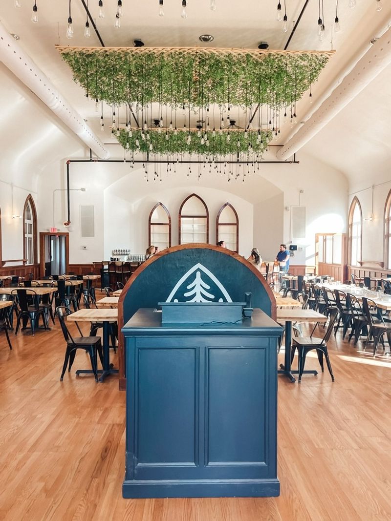 The Original Pulpit Now Greets Diners At The Entrance