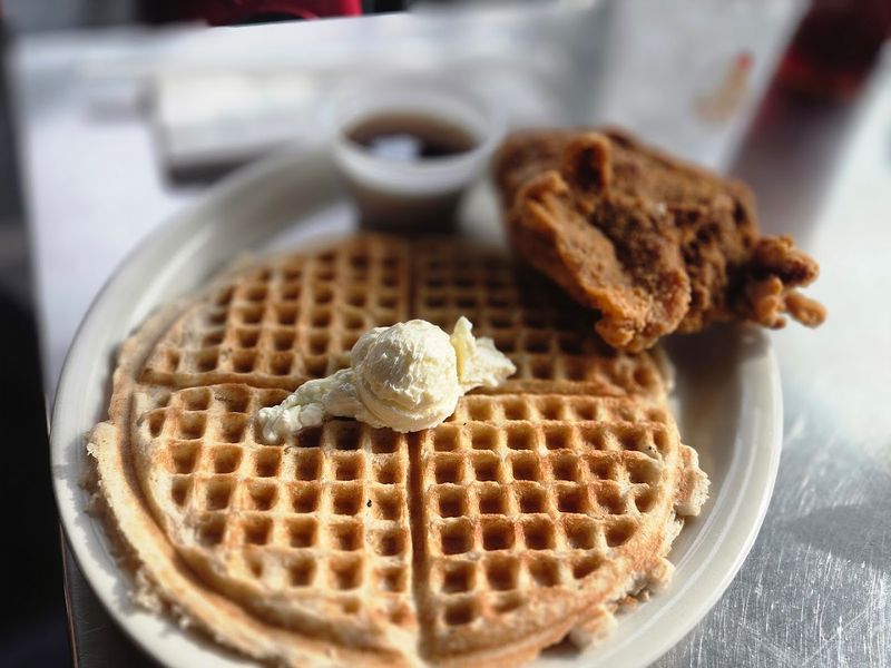 Sweet Waffles Balance The Savory Crunch In Every Bite