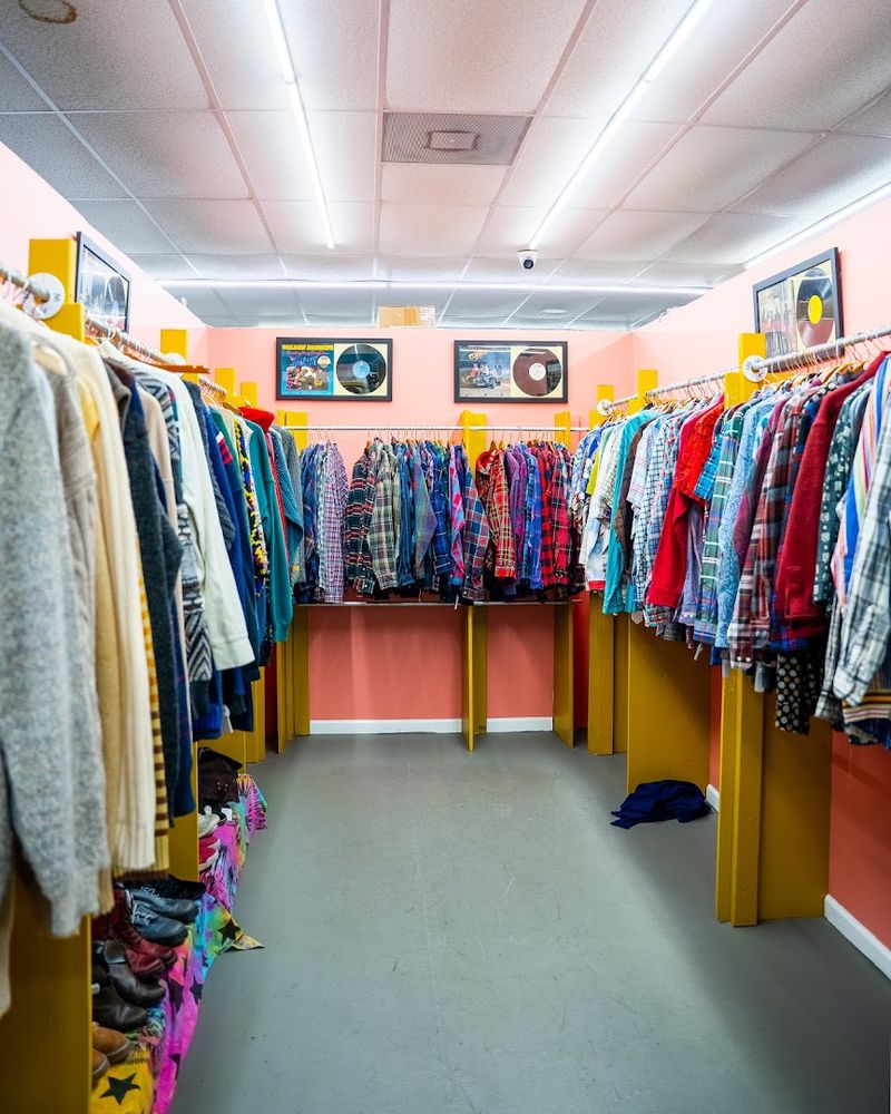 Variety Of Vintage Clothing And Accessories