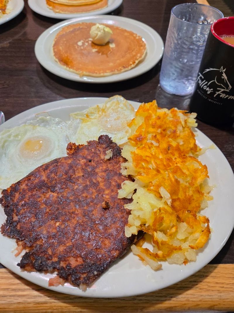 Hearty Stacks Come Four Pancakes High