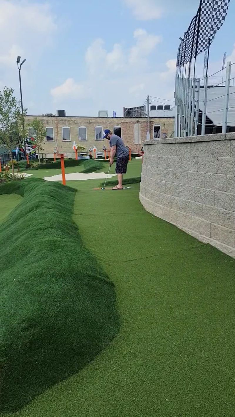 Mini Golf With A Real Putting Green Twist