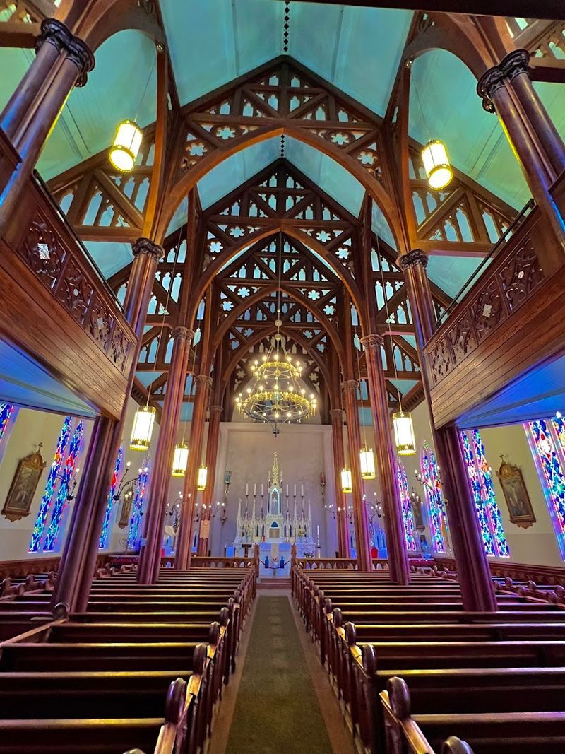 The Church Rose Again And Was Dedicated In 1877