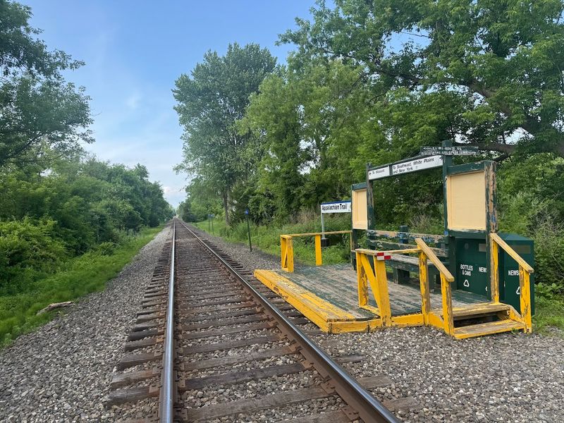 The Appalachian Trail Train Station At Pawling