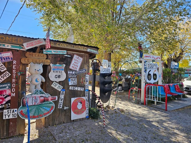 Juan Delgadillo Built The Place With Railroad Scrap