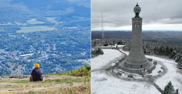 The Highest Point In Massachusetts Delivers Five-State Views From A Historic Stone Tower