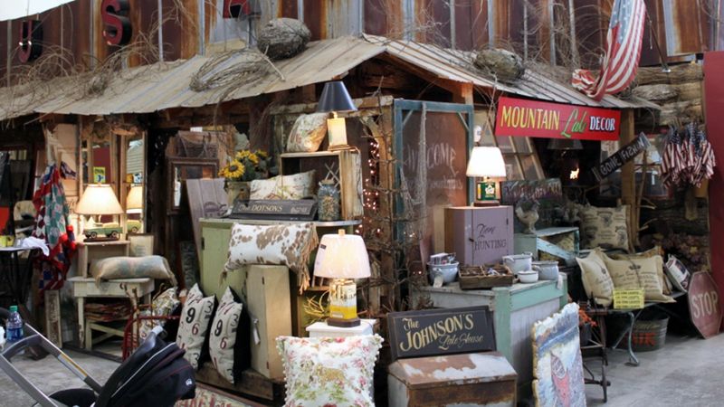 Variety Of Antiques And Collectibles