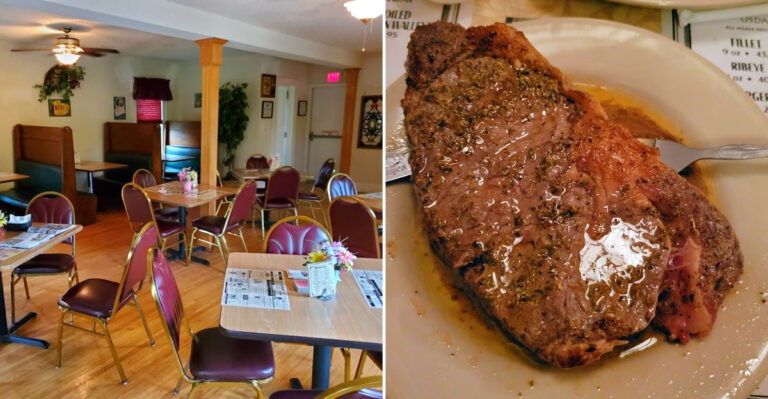 The Iowa Steakhouse Where One Plate Explains The Whole Road Trip