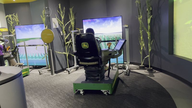 Interactive Exhibits Upstairs That Teach Real Farm Science