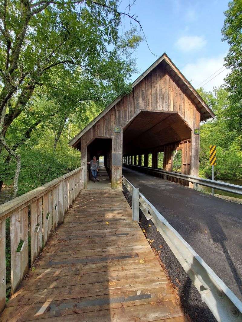 A Covered Bridge That Carries History