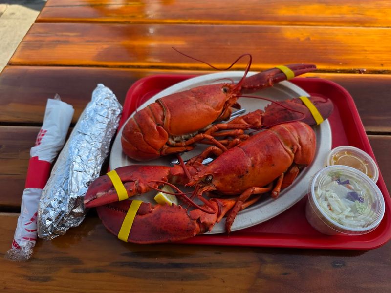 Fresh Lobster Straight From The Port