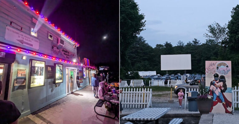 The Massachusetts Drive-In Where Summer Movie Nights Still Feel Old-School
