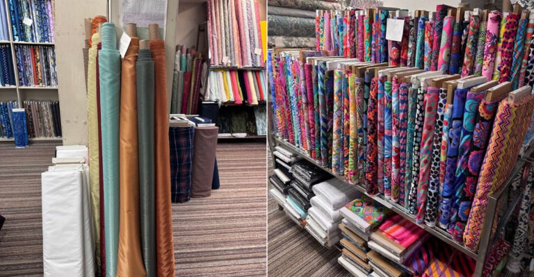The Massachusetts Fabric Wonderland Where Crafters Can Browse For Hours