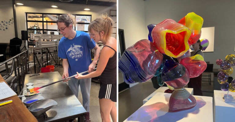 The Mesmerizing Glassblowing Tour In Tennessee Turns Molten Glass Into Art Right Before Your Eyes