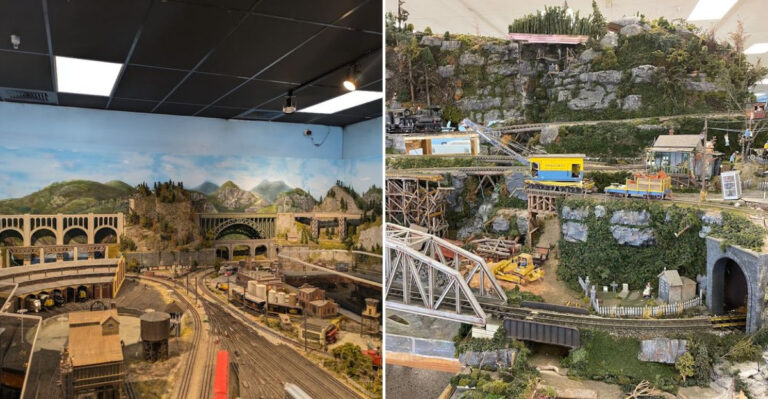 The Mississippi Model Railroad Museum Featuring A Tiny Town Built Over Decades Of Dedication