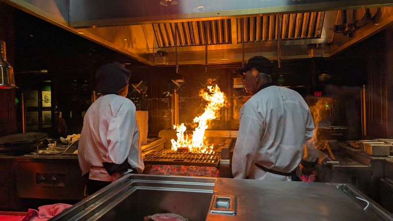 The Mesquite Broiler In The Middle Of The Room