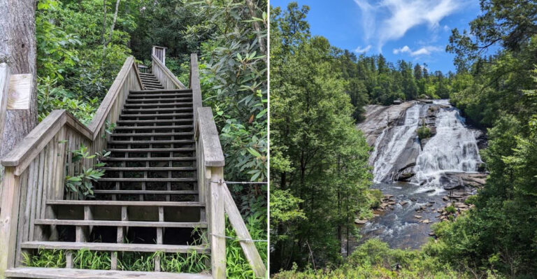 The North Carolina Waterfall Trail With Stunning Views That Locals Cannot Stop Recommending