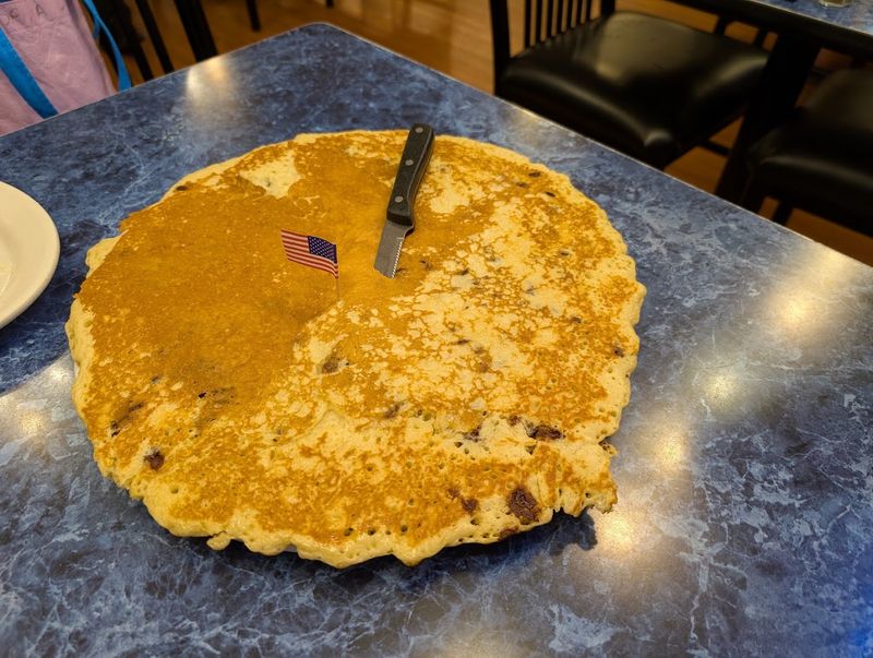A Giant Potato Pancake Makes An Already Huge Meal Even Bigger