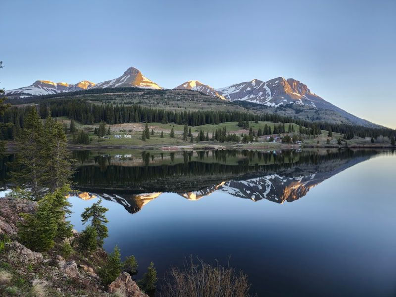 A Lake That Sits At The Top Of The World
