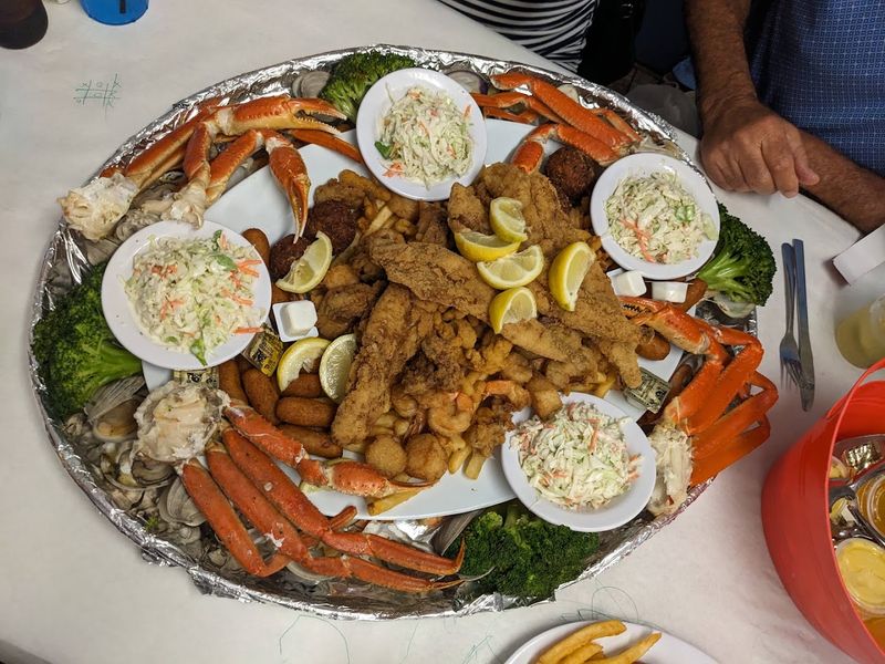 Soft Shell Crabs Oysters And Flounder Keep The Menu Interesting