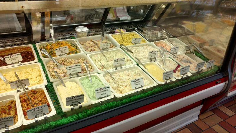 The Deli Adds Meats, Cheeses, And Salads To The Selection