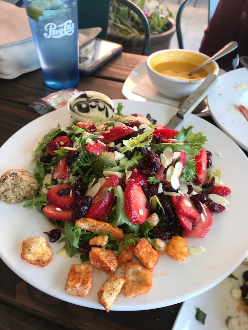 Fresh Salads Make The Menu Feel Bigger Than Comfort Food